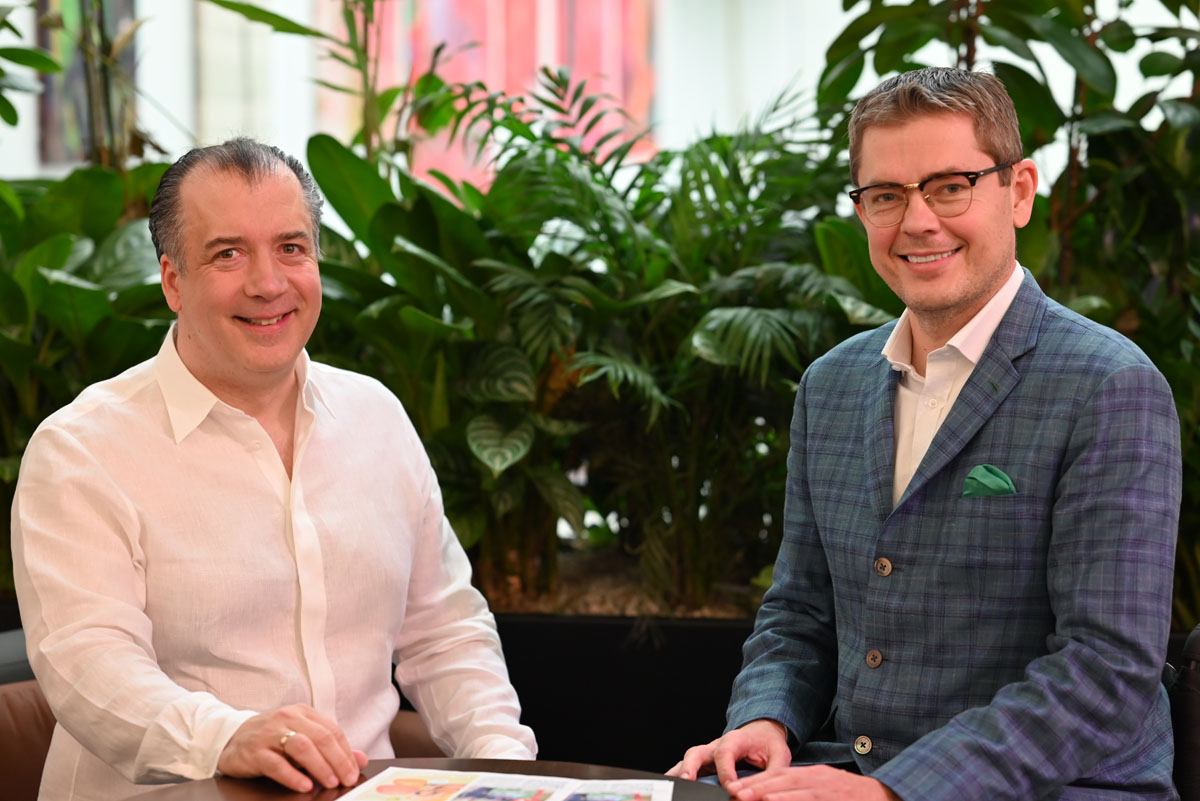 Nik Brada und Hans-J&uuml;rgen Gro&szlig;